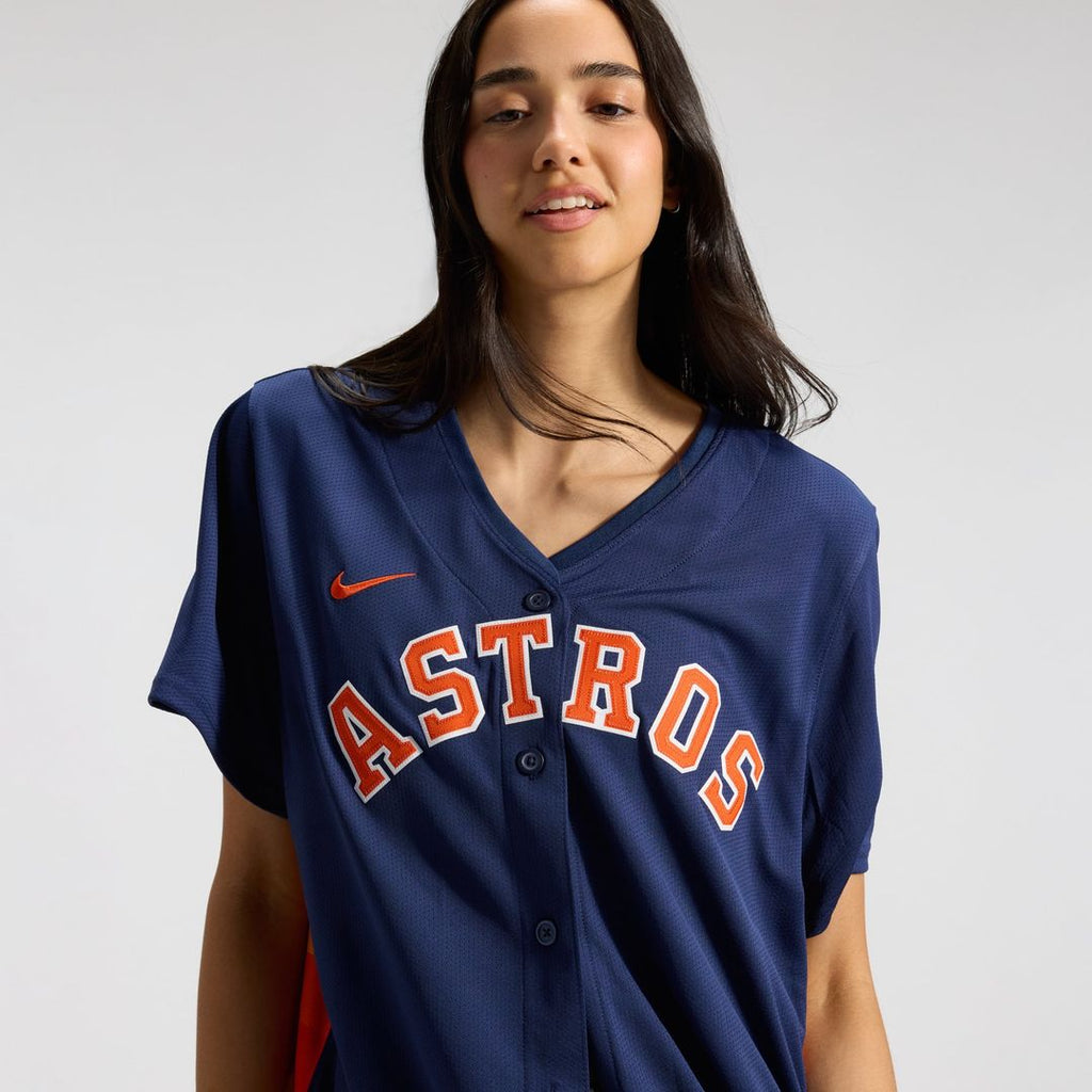 Houston Astros Jose Altuve Women's Alternate Limited Jersey — Navy