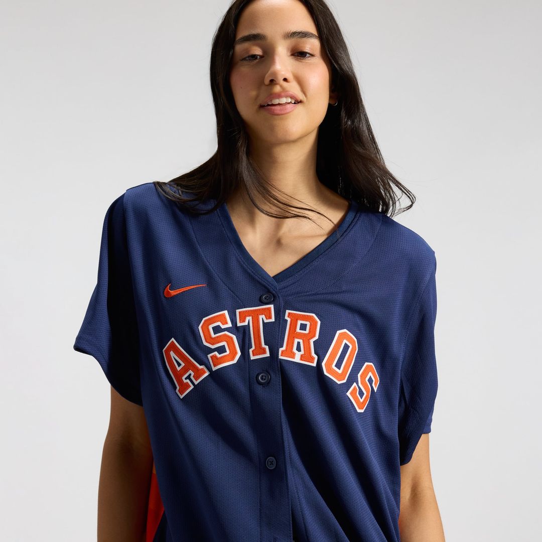 Houston Astros Jose Altuve Women's Alternate Limited Jersey — Navy