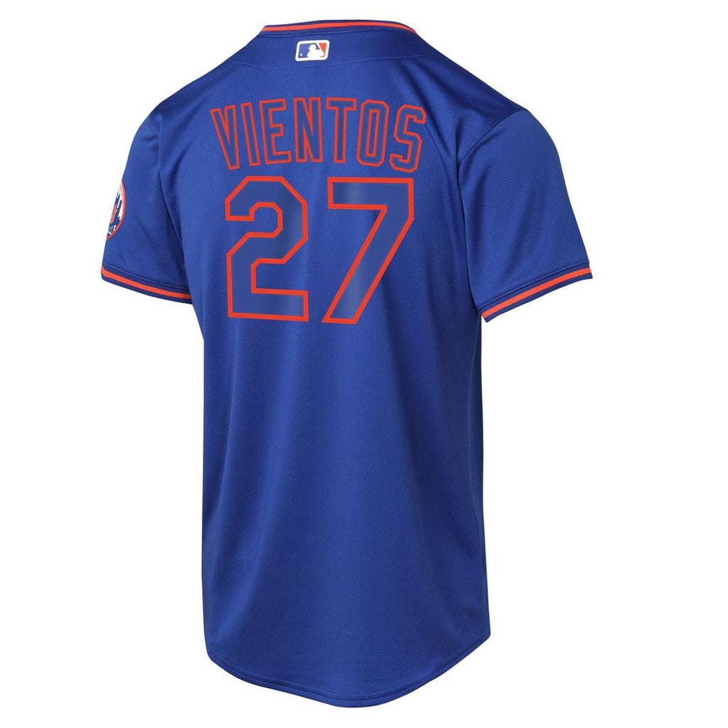 New York Mets Mark Vientos Youth Alternate 2 Limited Jersey — Royal