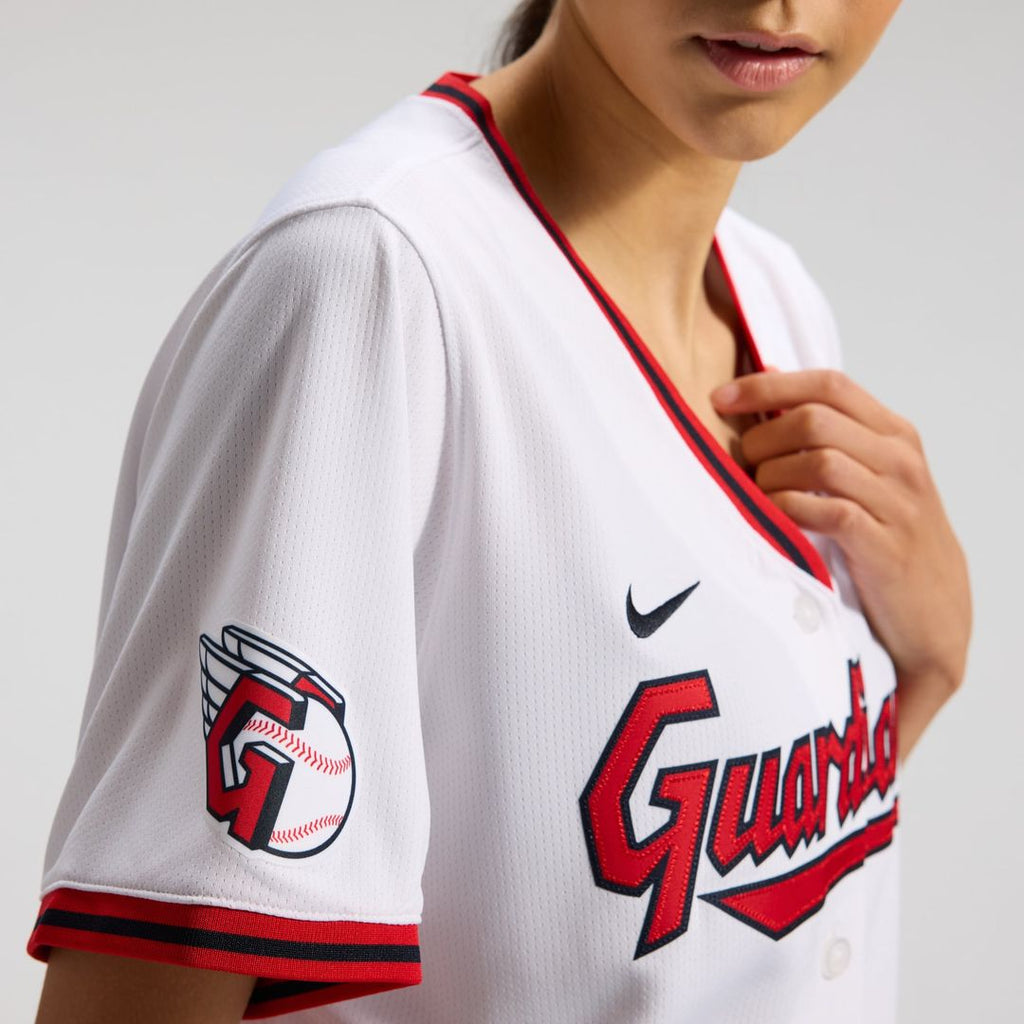 Cleveland Guardians José Ramírez Women's Home Limited Jersey — White