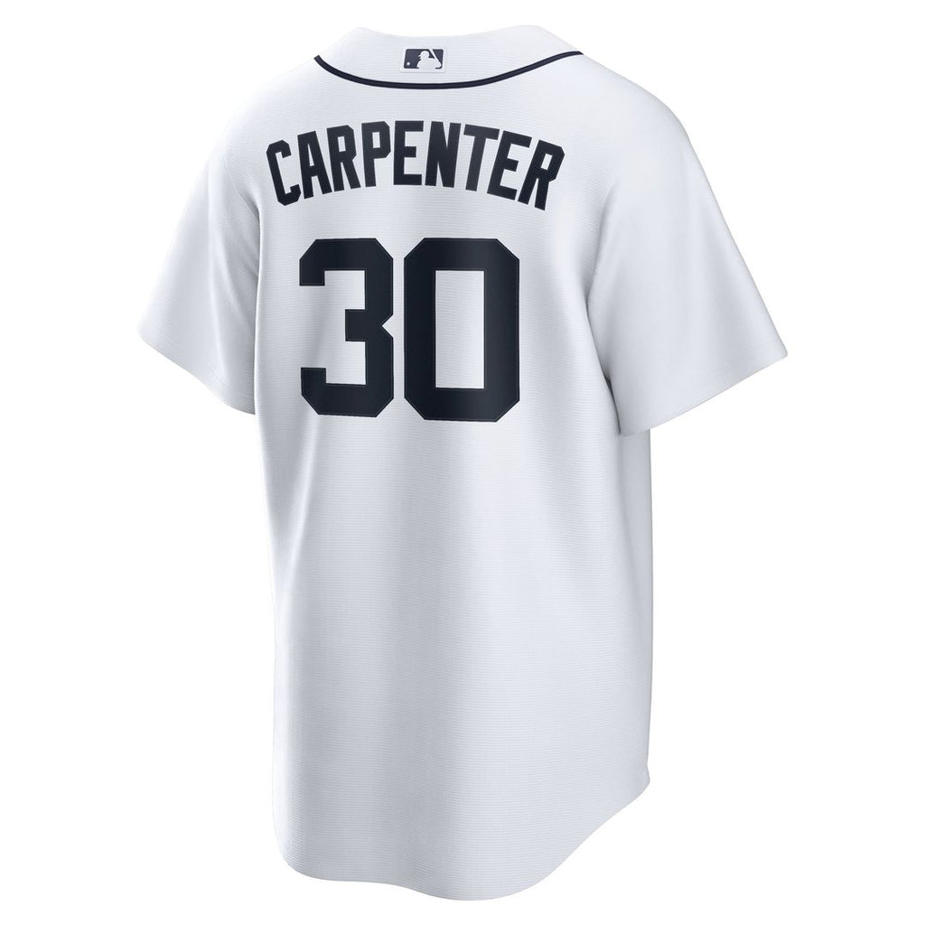 Detroit Tigers Kerry Carpenter Home Replica Jersey — White