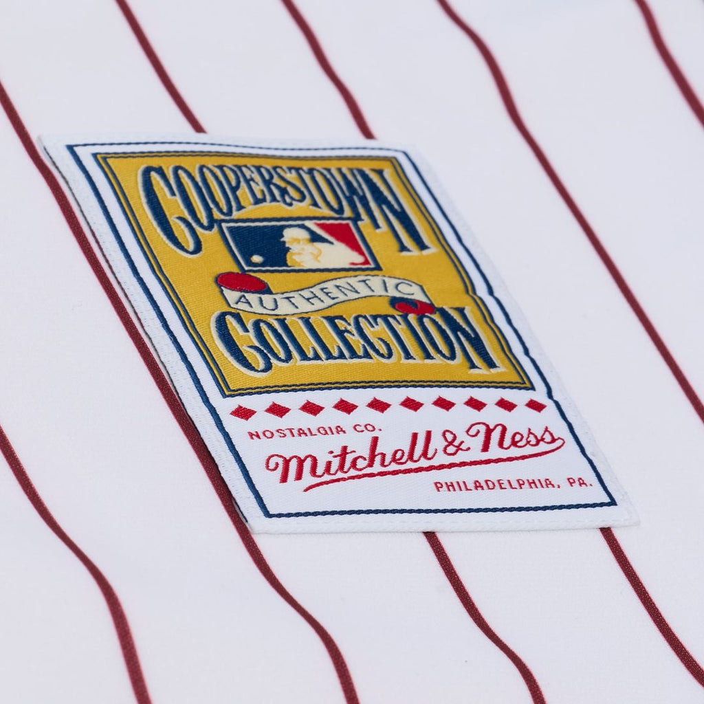 Philadelphia Phillies Jimmy Rollins 2003 Cooperstown Authentic Jersey — White