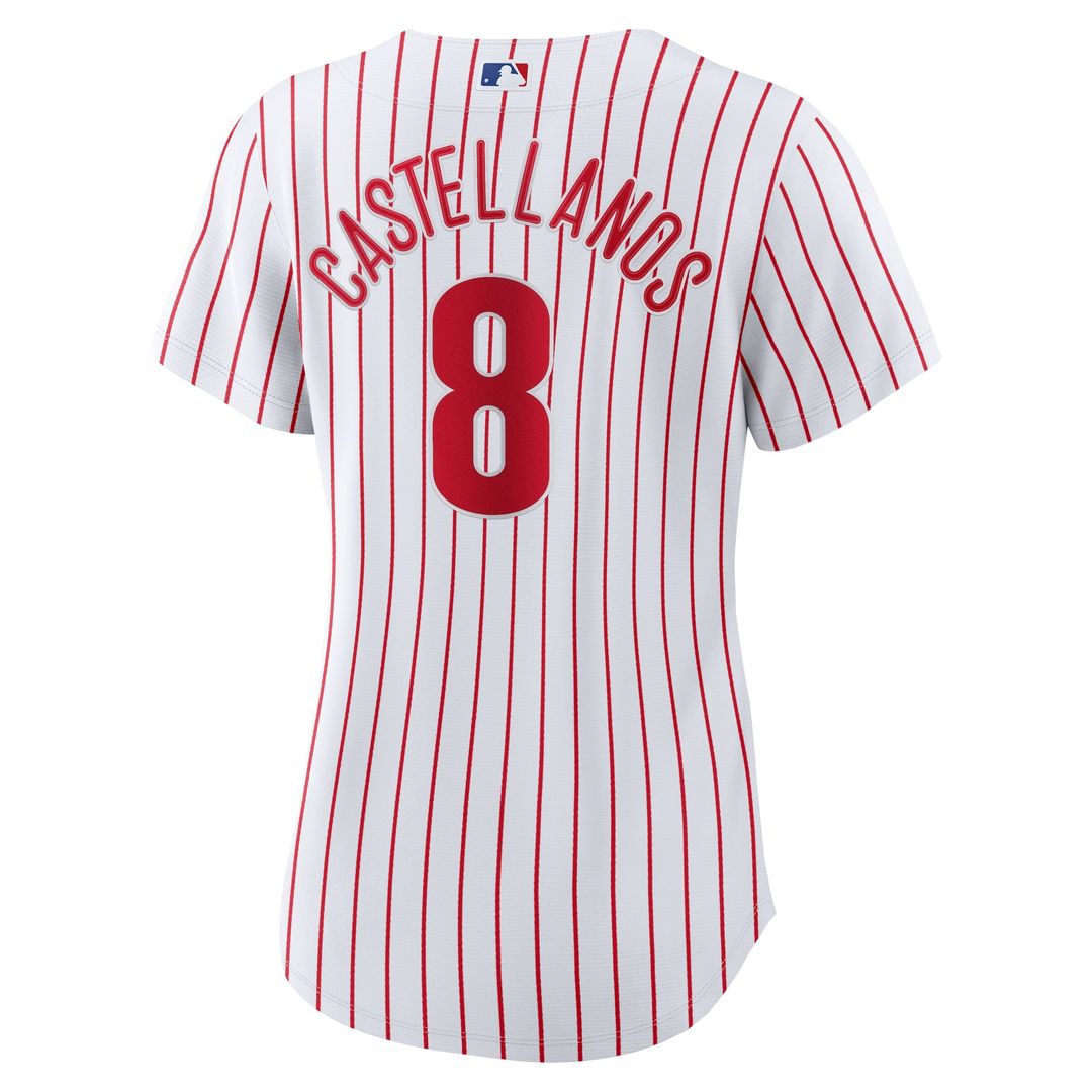 Philadelphia Phillies Nick Castellanos Women's Home Replica Jersey — White