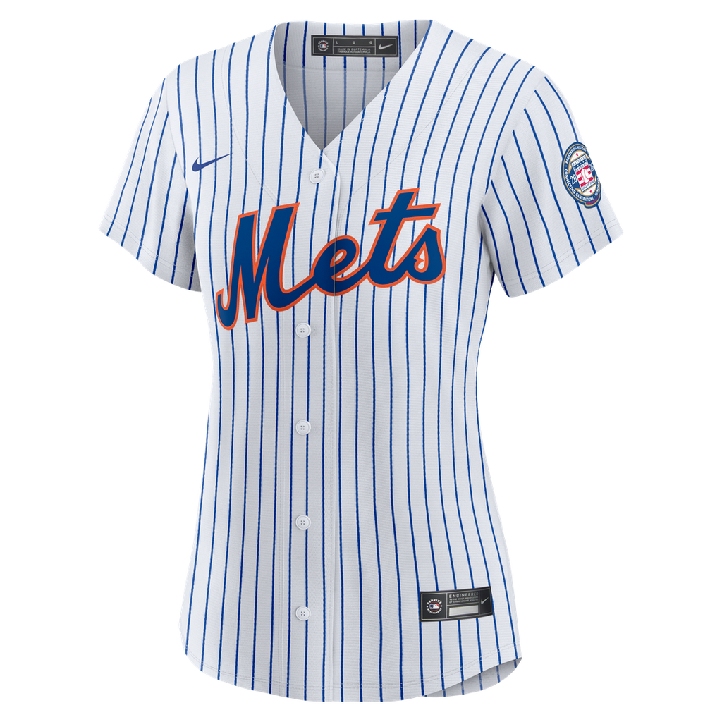 New York Mets Carlos Beltran Women's 2026 Baseball Hall of Fame Retired Replica Jersey — White