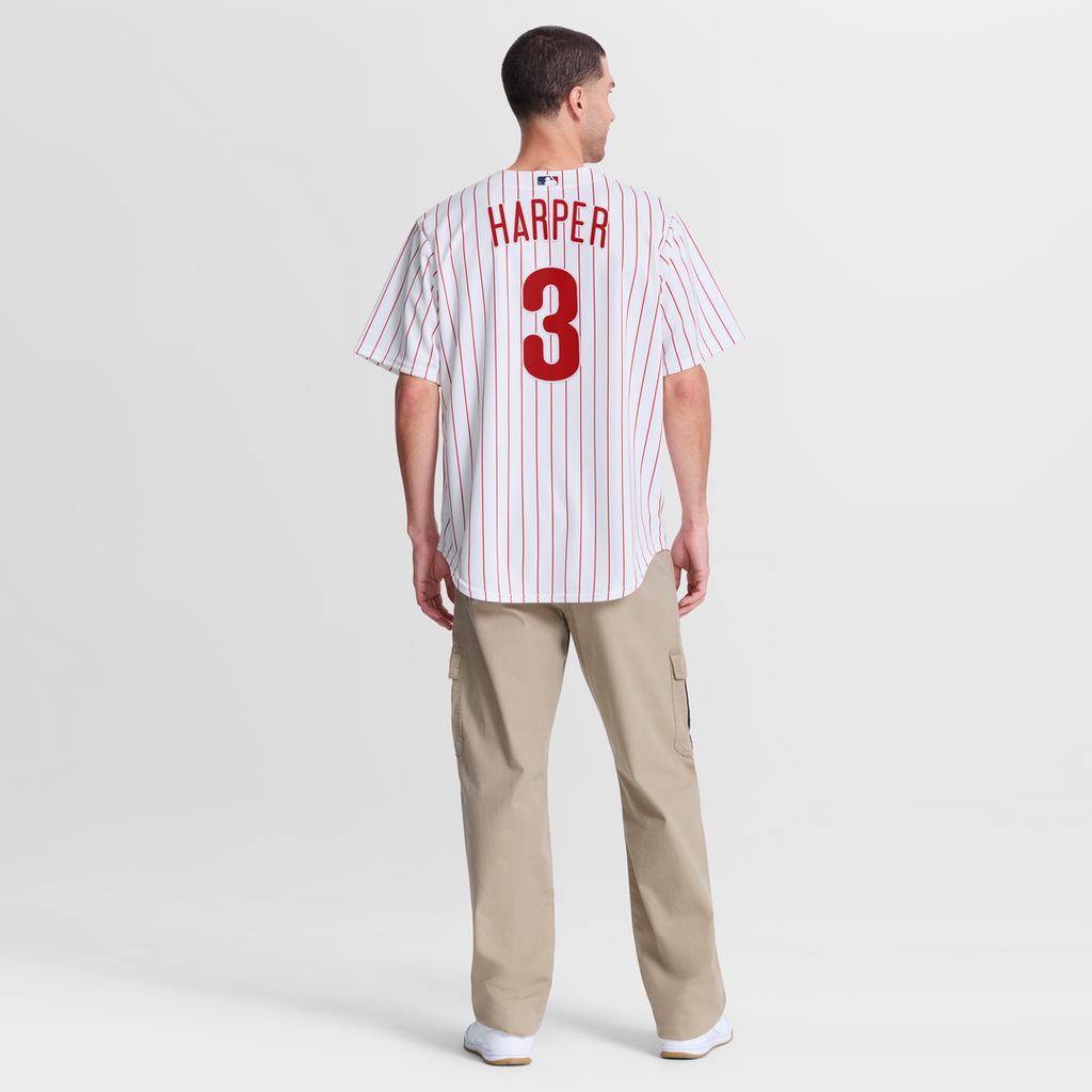 Philadelphia Phillies Bryce Harper Home Replica Jersey — White