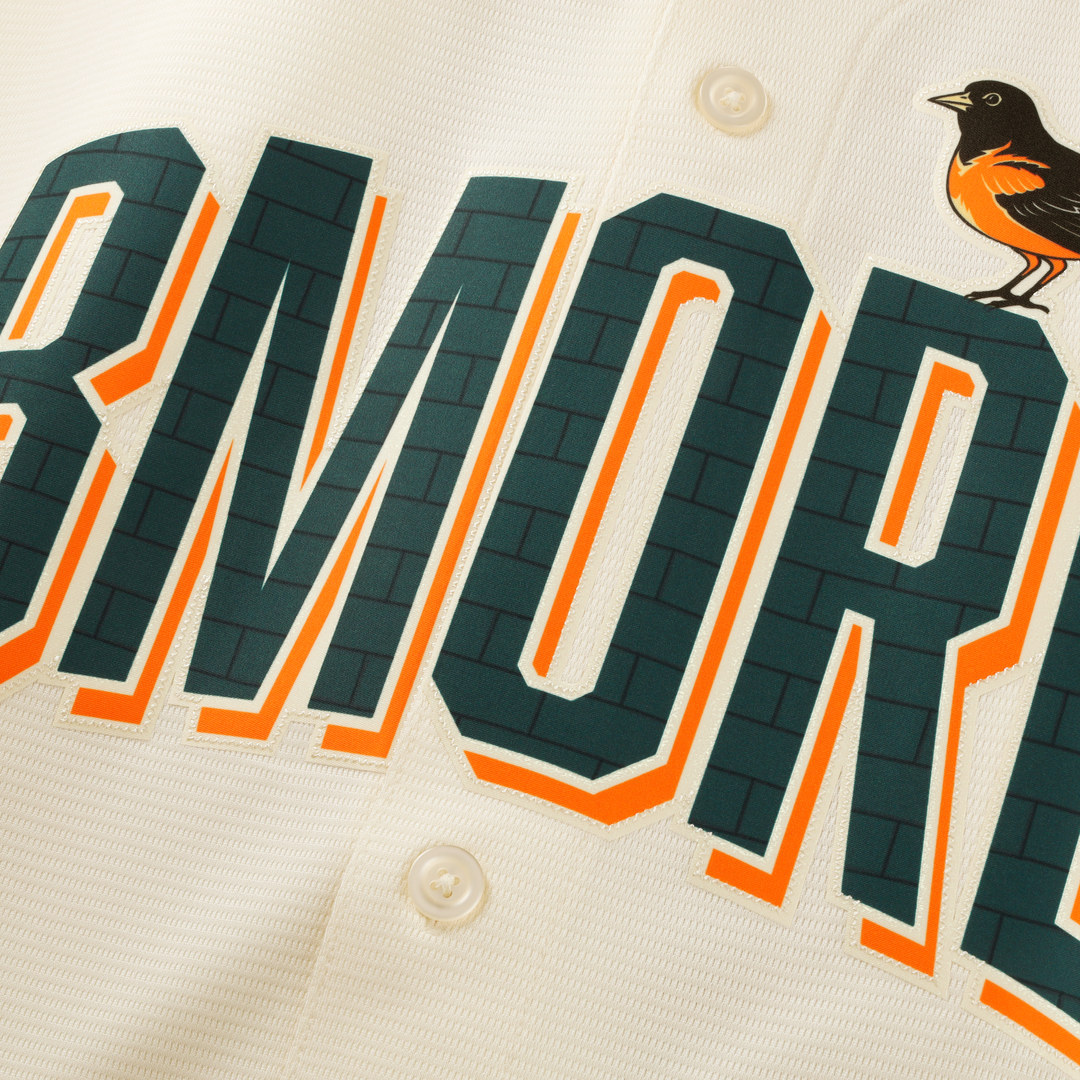 Baltimore Orioles Jackson Holliday 2026 City Connect Stadium Jersey — Cream