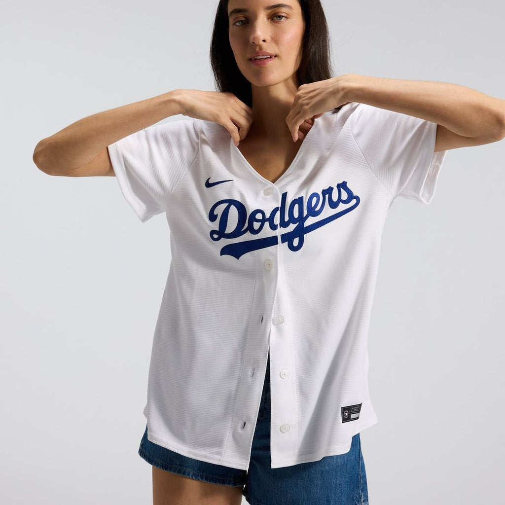 Los Angeles Dodgers Women's Home Replica Jersey — White