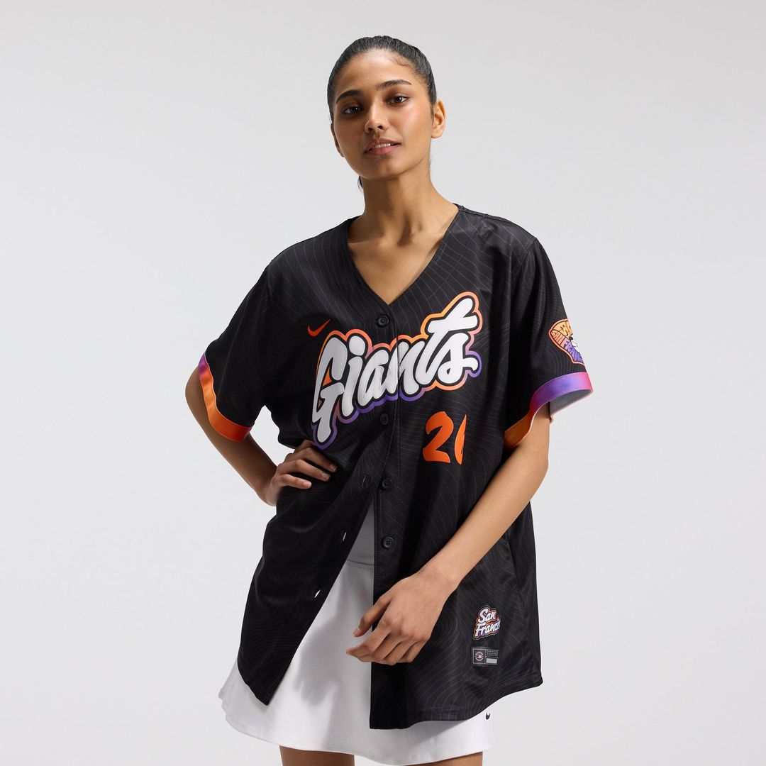 San Francisco Giants Matt Chapman Women's 2025 City Connect Limited Jersey — Anthracite