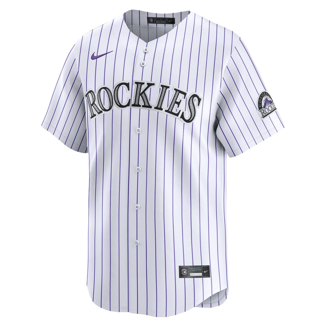 Colorado Rockies Home Limited Jersey — White