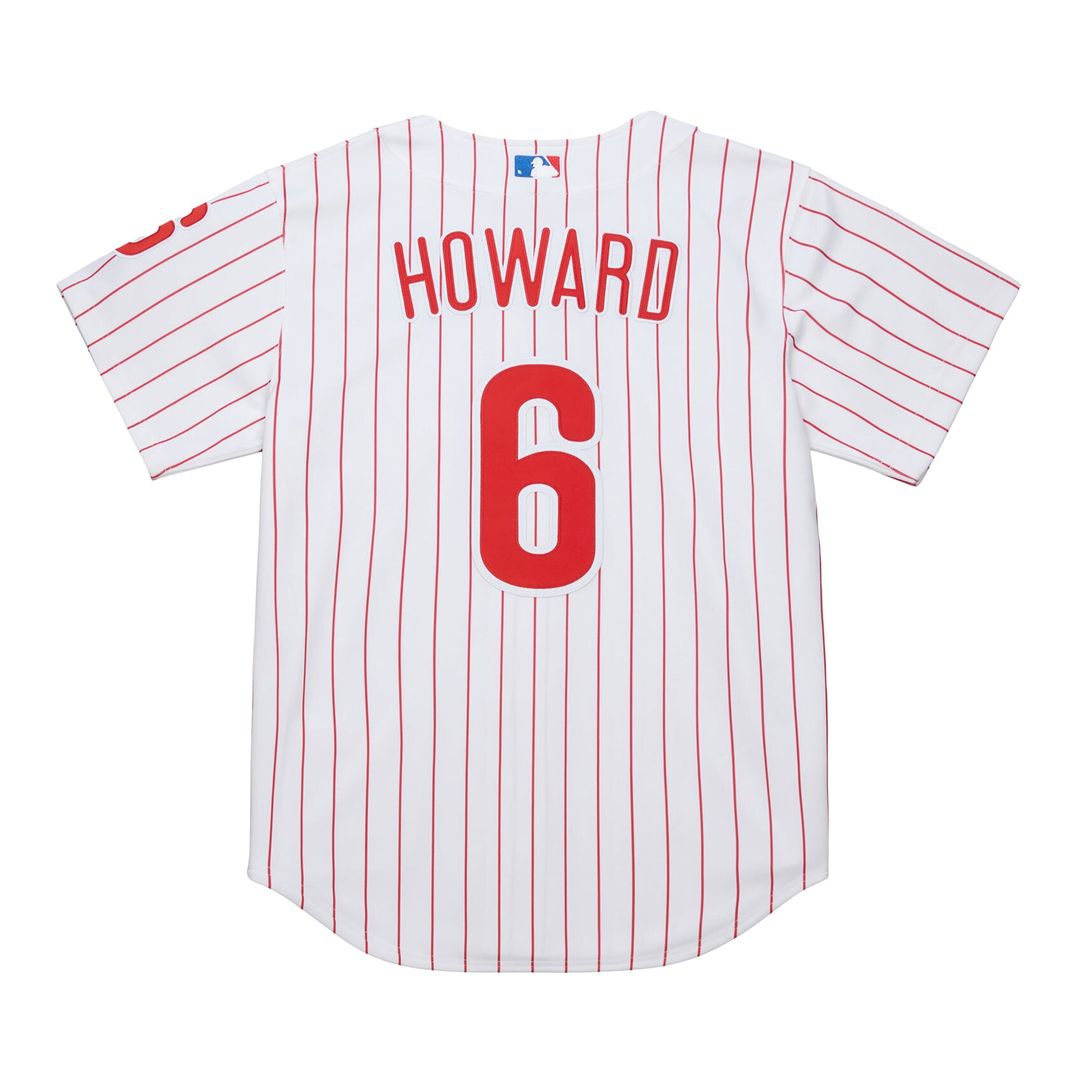 Philadelphia Phillies Ryan Howard Cooperstown Authentic Jersey — White