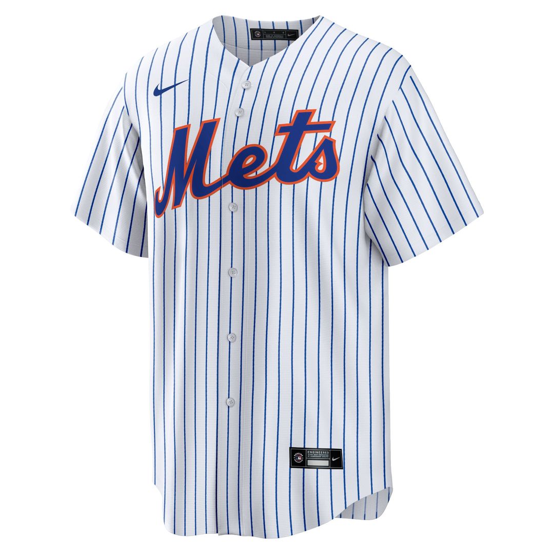 New York Mets Dwight Gooden Home Replica Jersey — White