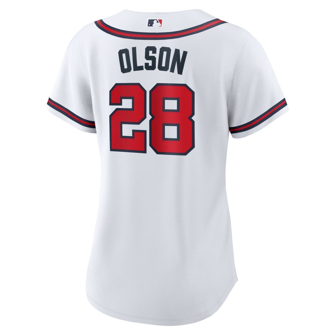 Atlanta Braves Matt Olson Women's Home Replica Jersey — White