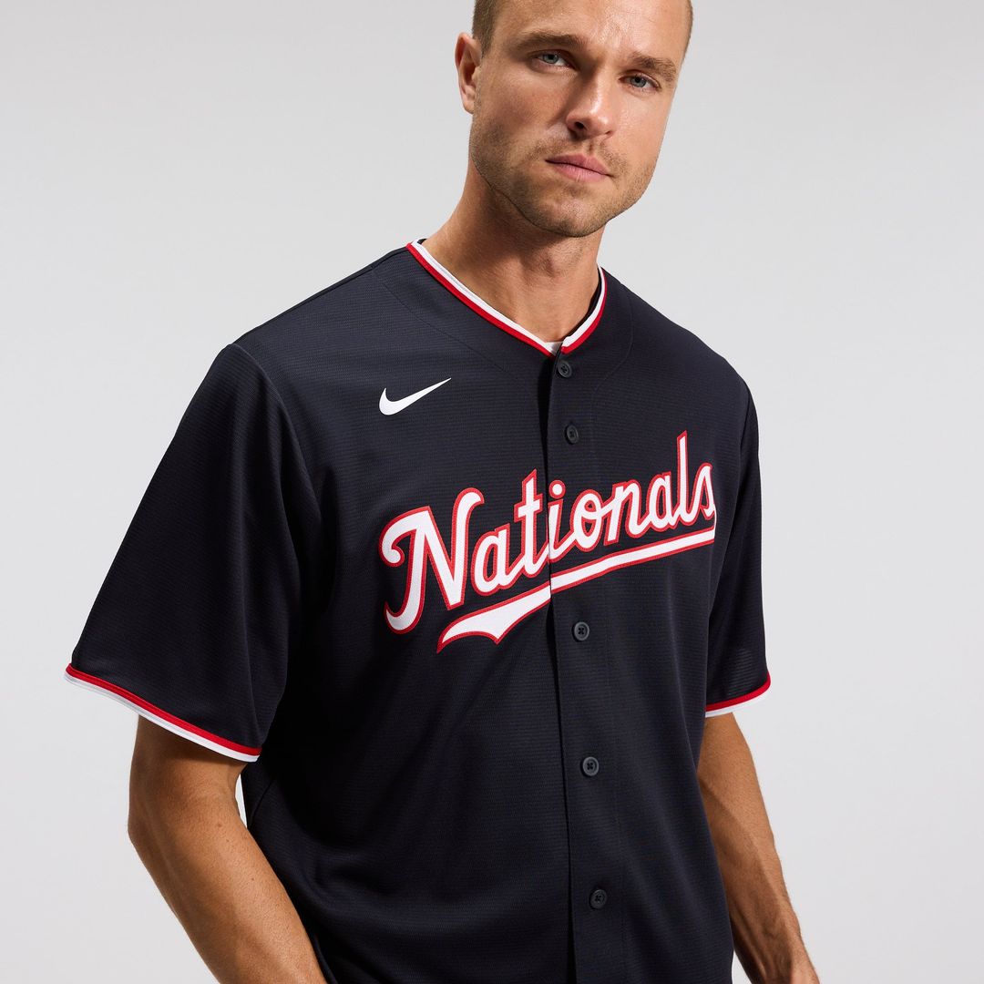 Washington Nationals Dylan Crews Alternate Replica Jersey — Navy