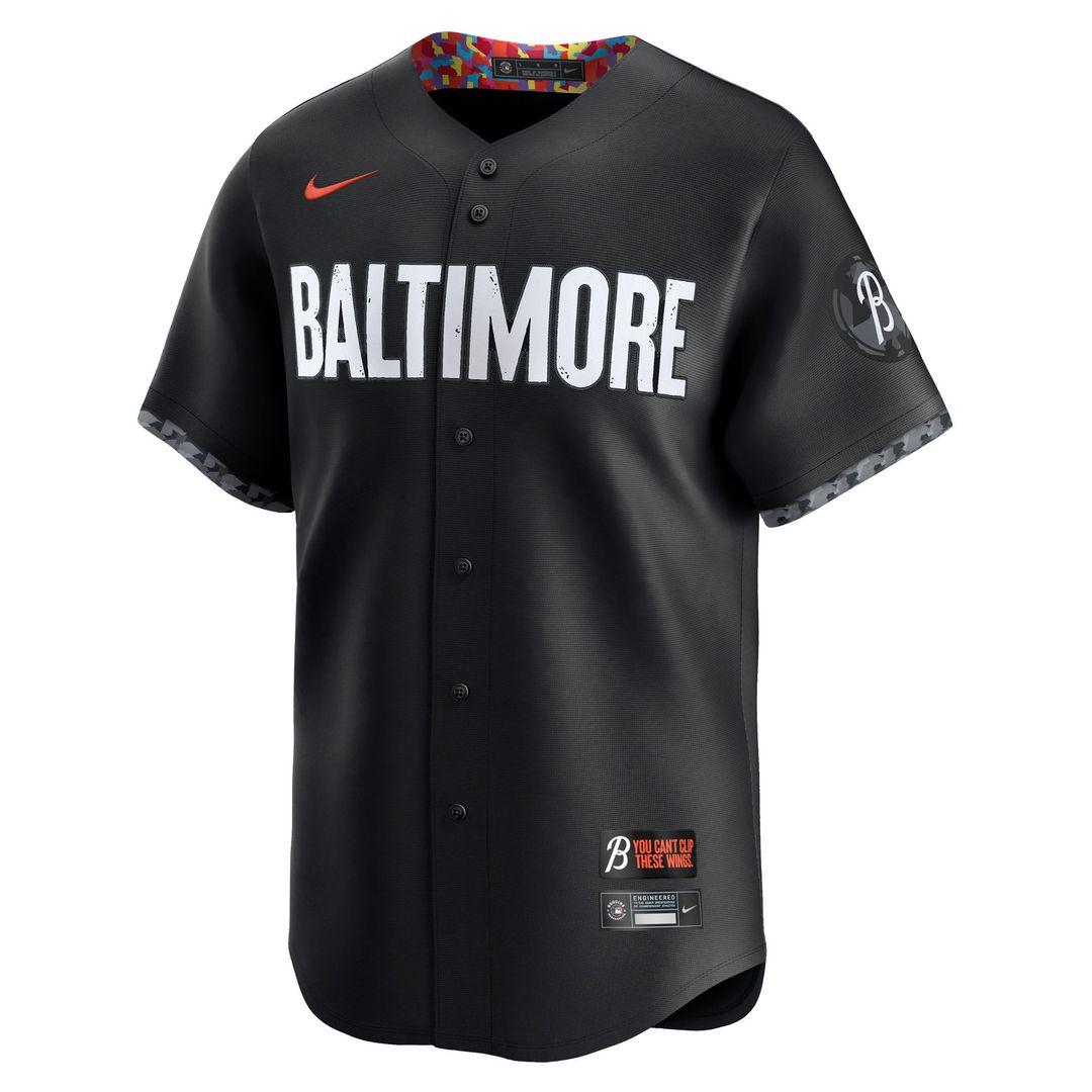 Baltimore Orioles Cal Ripken Jr. City Connect Limited Jersey — Black