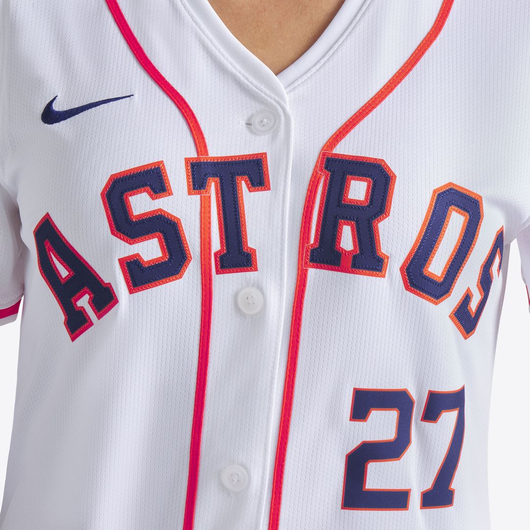 Houston Astros Jose Altuve Women's Home Limited Jersey — White