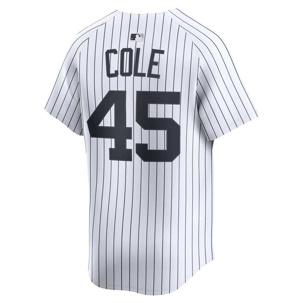 New York Yankees Gerrit Cole Home Limited Jersey — White