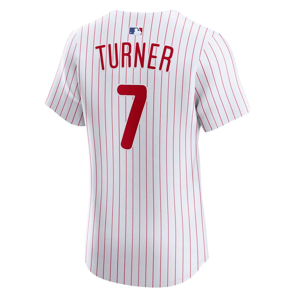 Philadelphia Phillies Trea Turner Home Elite Jersey — White
