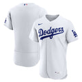 Los Angeles Dodgers Home Authentic Jersey — White