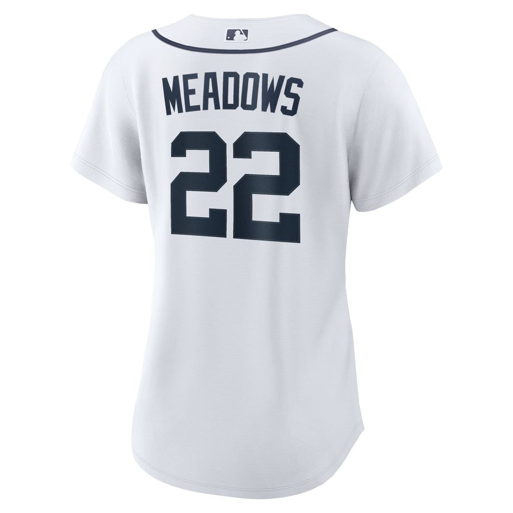 Detroit Tigers Parker Meadows Women's Home Replica Jersey — White