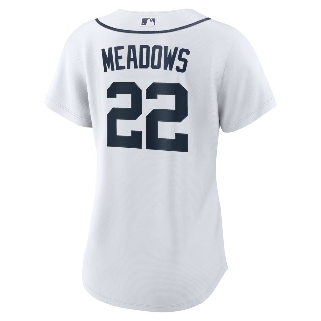 Detroit Tigers Parker Meadows Women's Home Replica Jersey — White