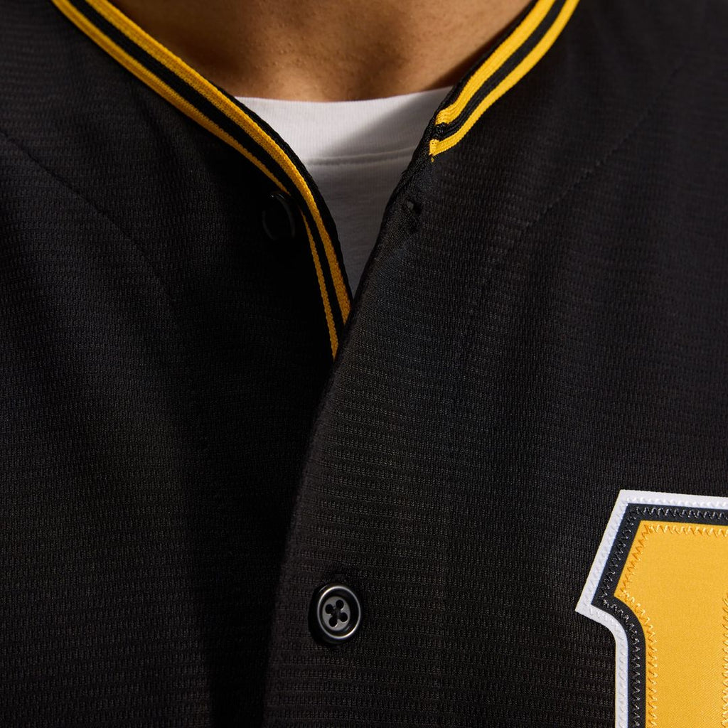Pittsburgh Pirates Alternate Replica Team Jersey — Black