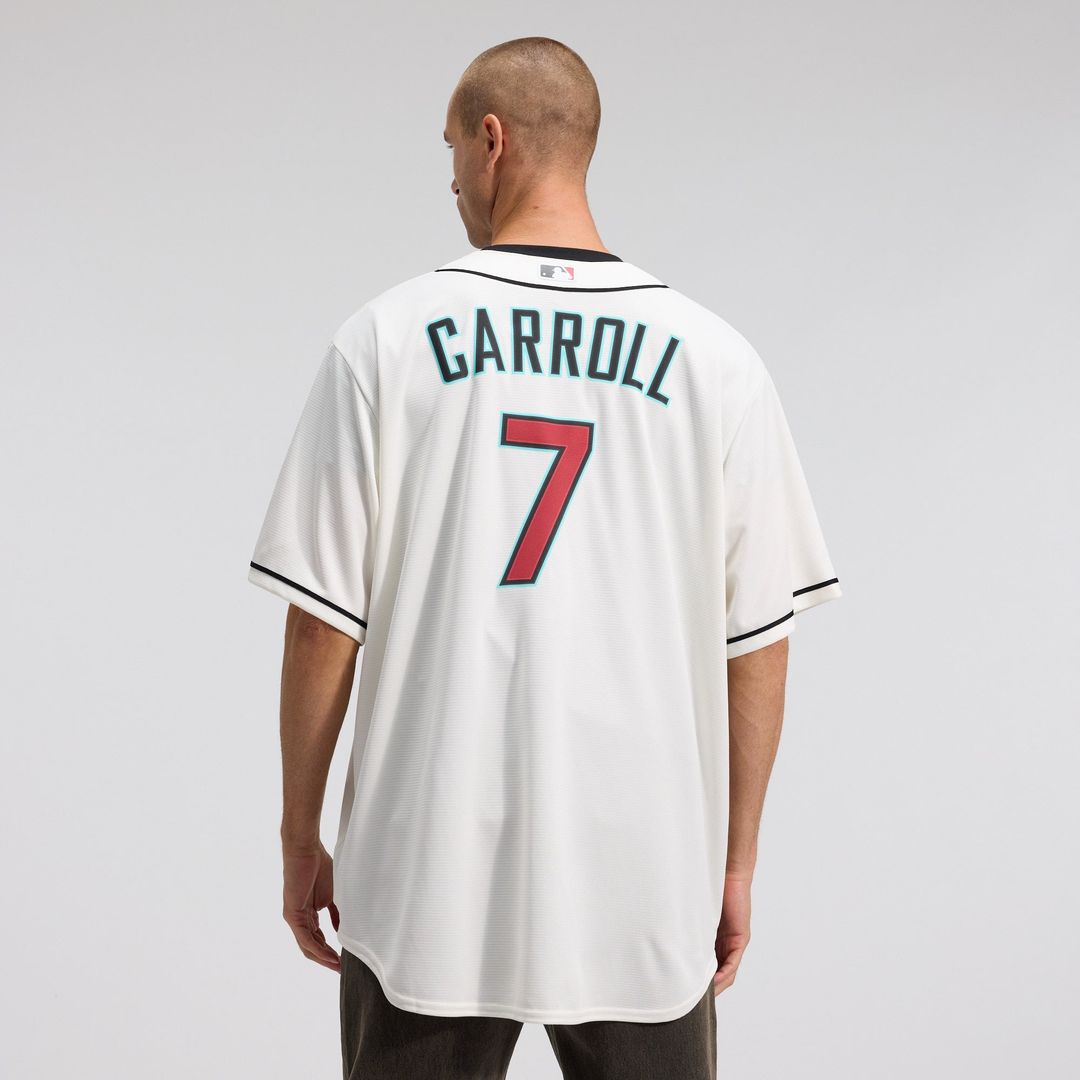 Arizona Diamondbacks Corbin Carroll Home Replica Jersey — Cream