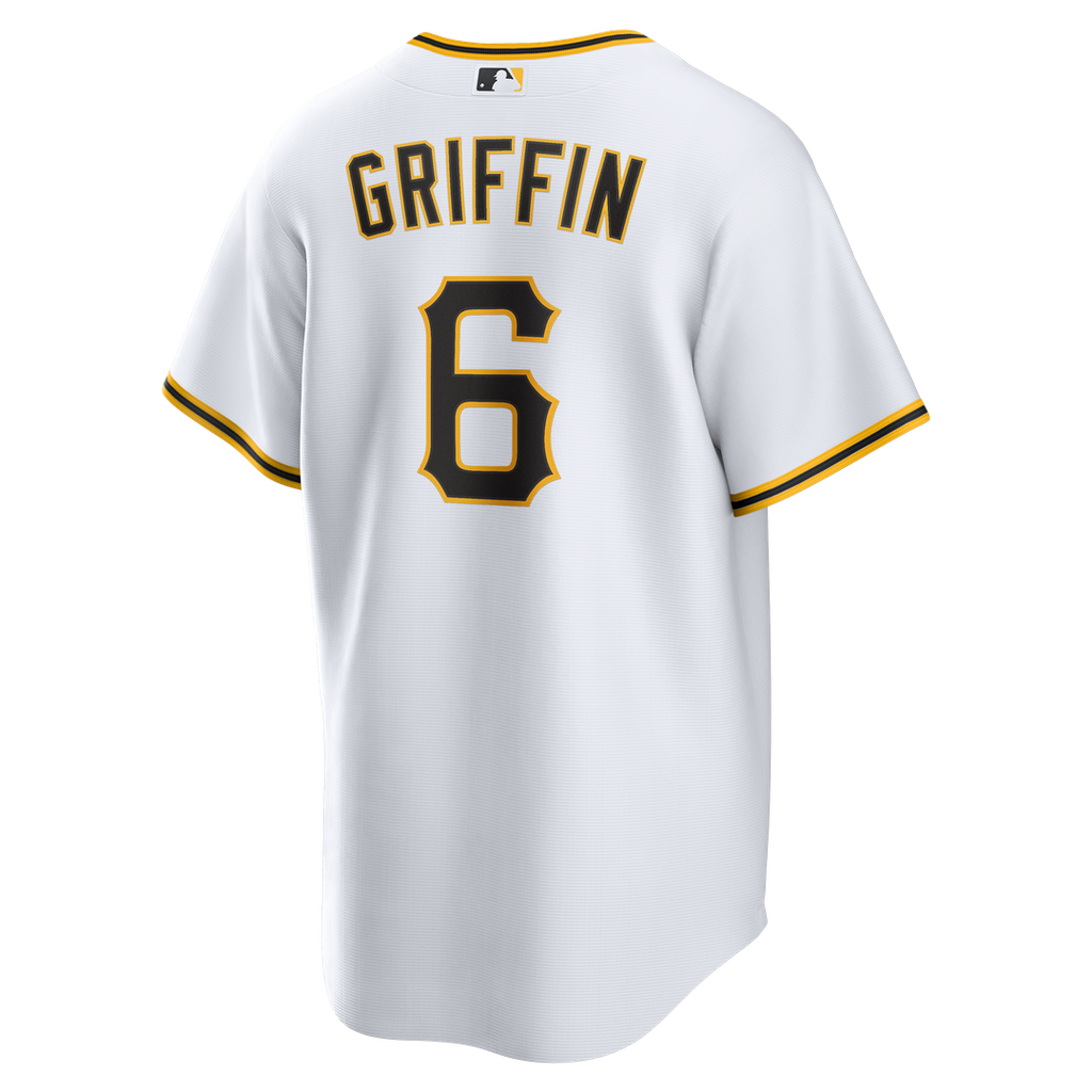 Pittsburgh Pirates Konnor Griffin Home Replica Jersey — White