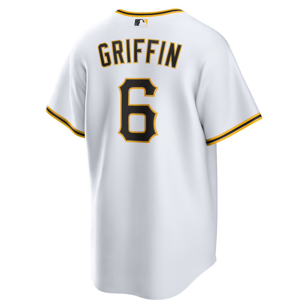 Pittsburgh Pirates Konnor Griffin Home Replica Jersey — White