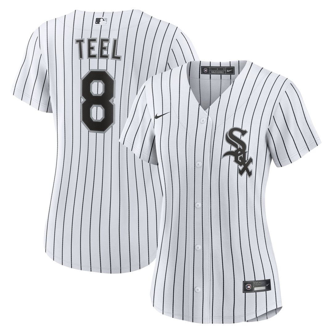 Chicago White Sox Kyle Teel Women's Home Replica Jersey — White