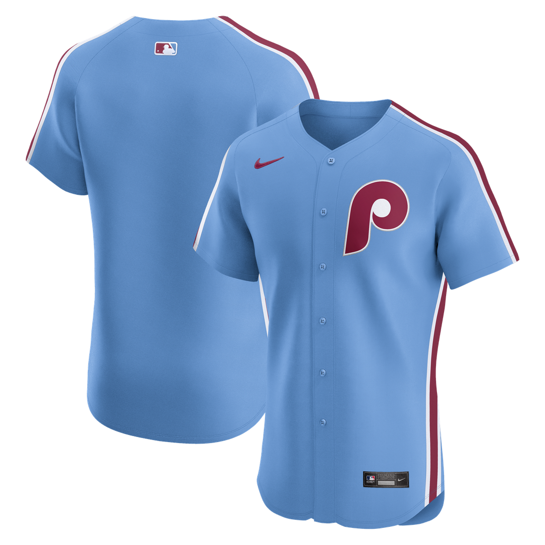 Philadelphia Phillies Alternate Elite Jersey — Light Blue