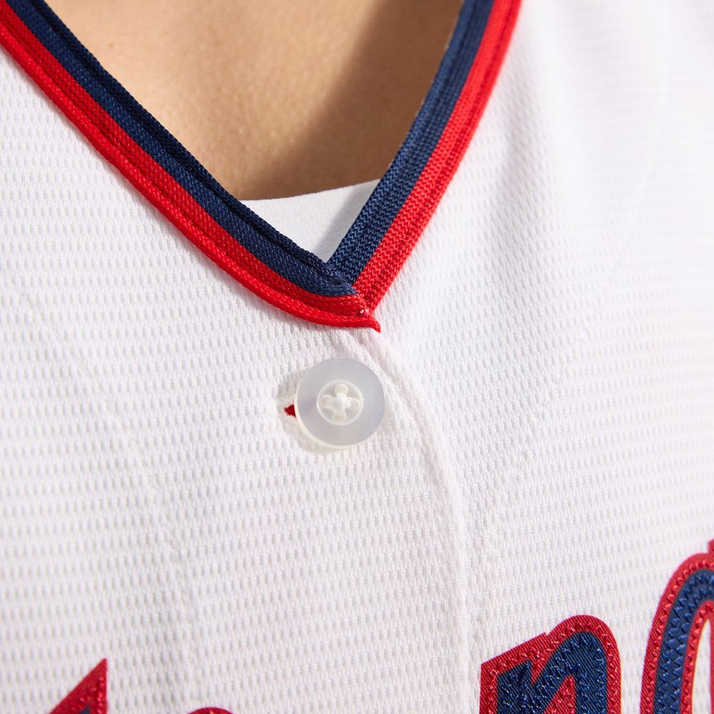 Washington Nationals CJ Abrams Women's Home Replica Jersey — White