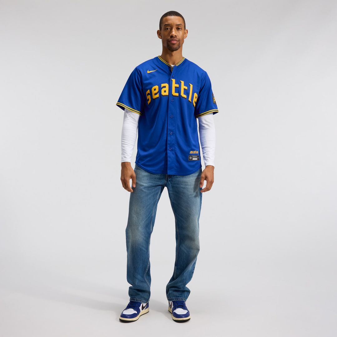Seattle Mariners City Connect Replica Jersey — Royal