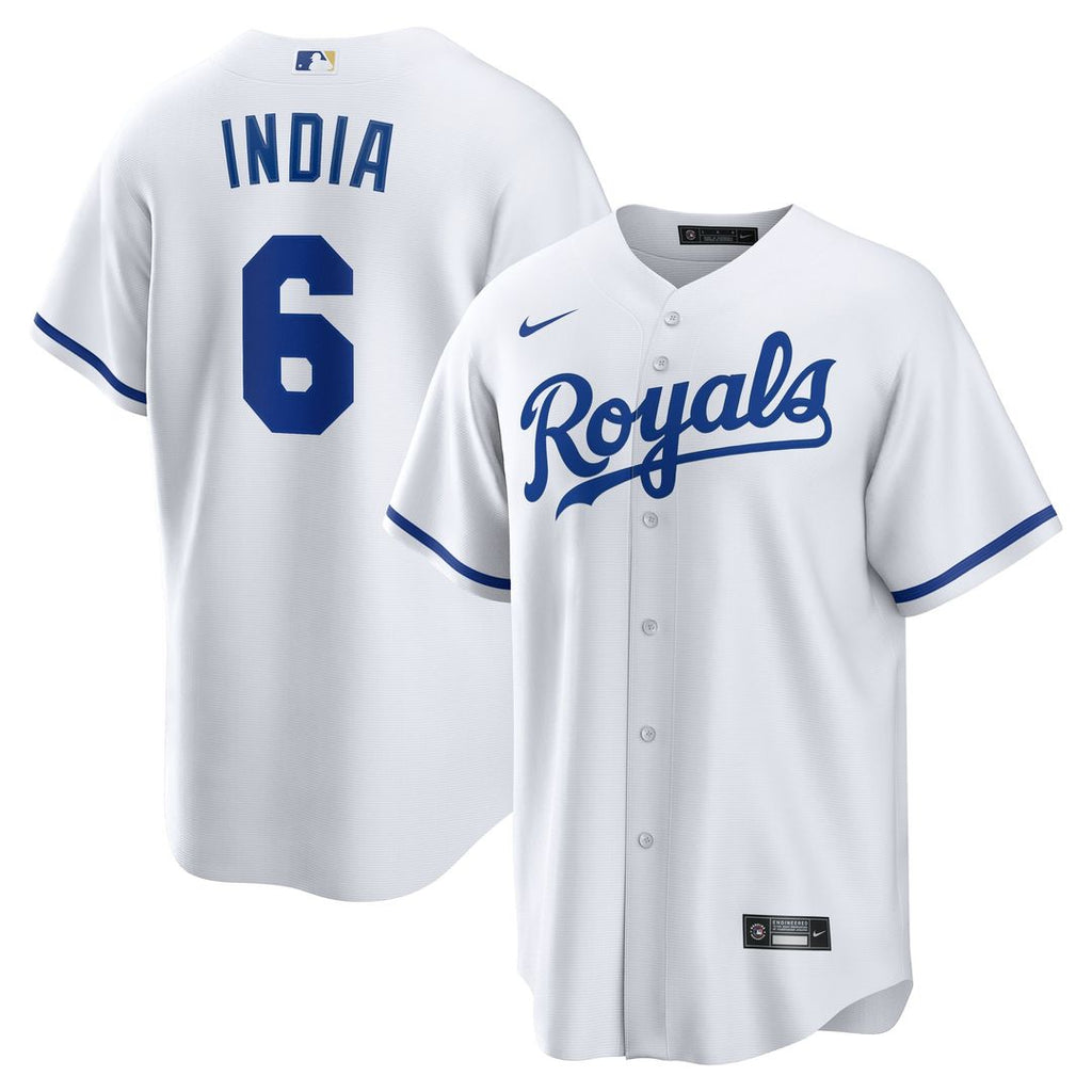 Kansas City Royals Jonathan India Home Replica Jersey — White