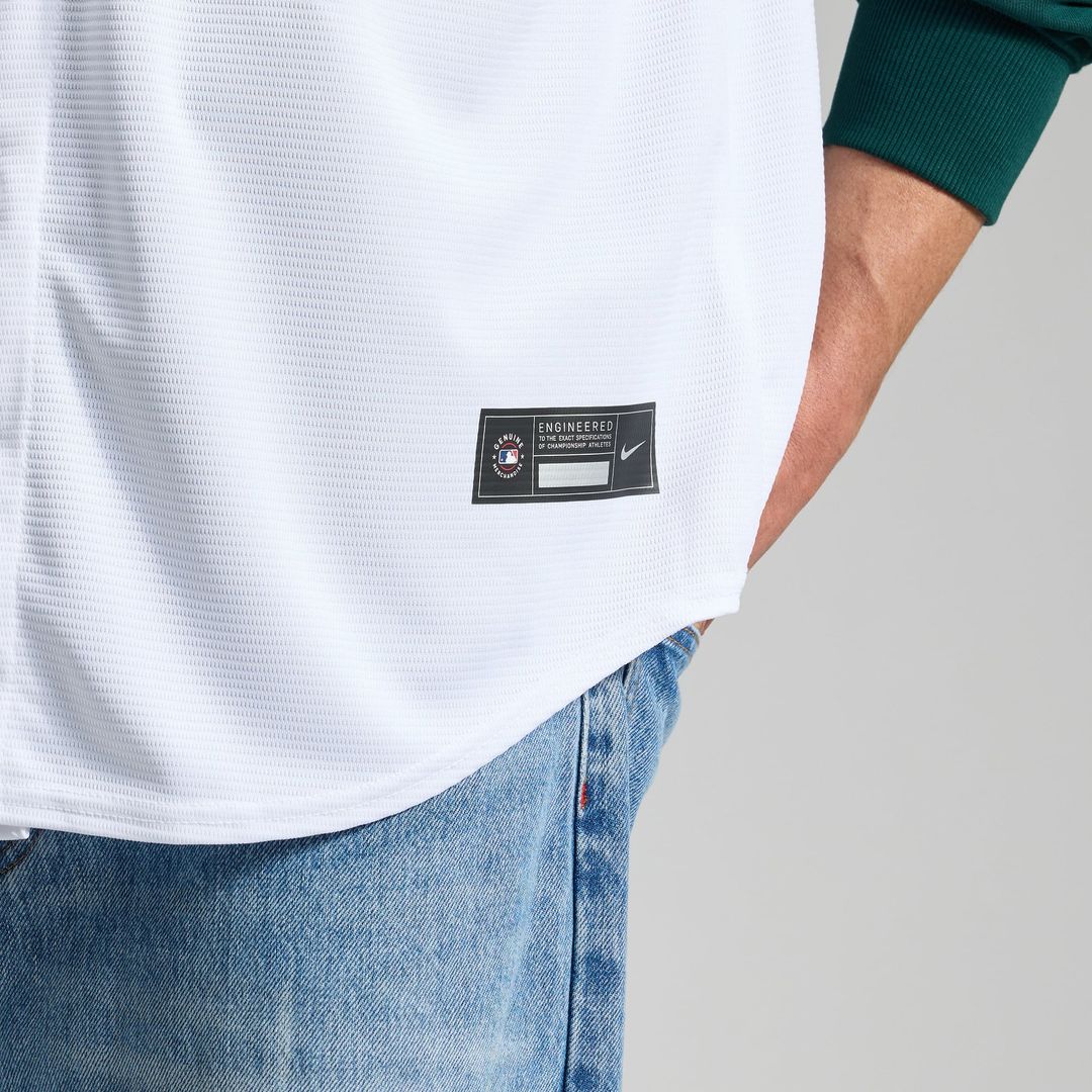 Athletics Nick Kurtz Home Replica Jersey — White