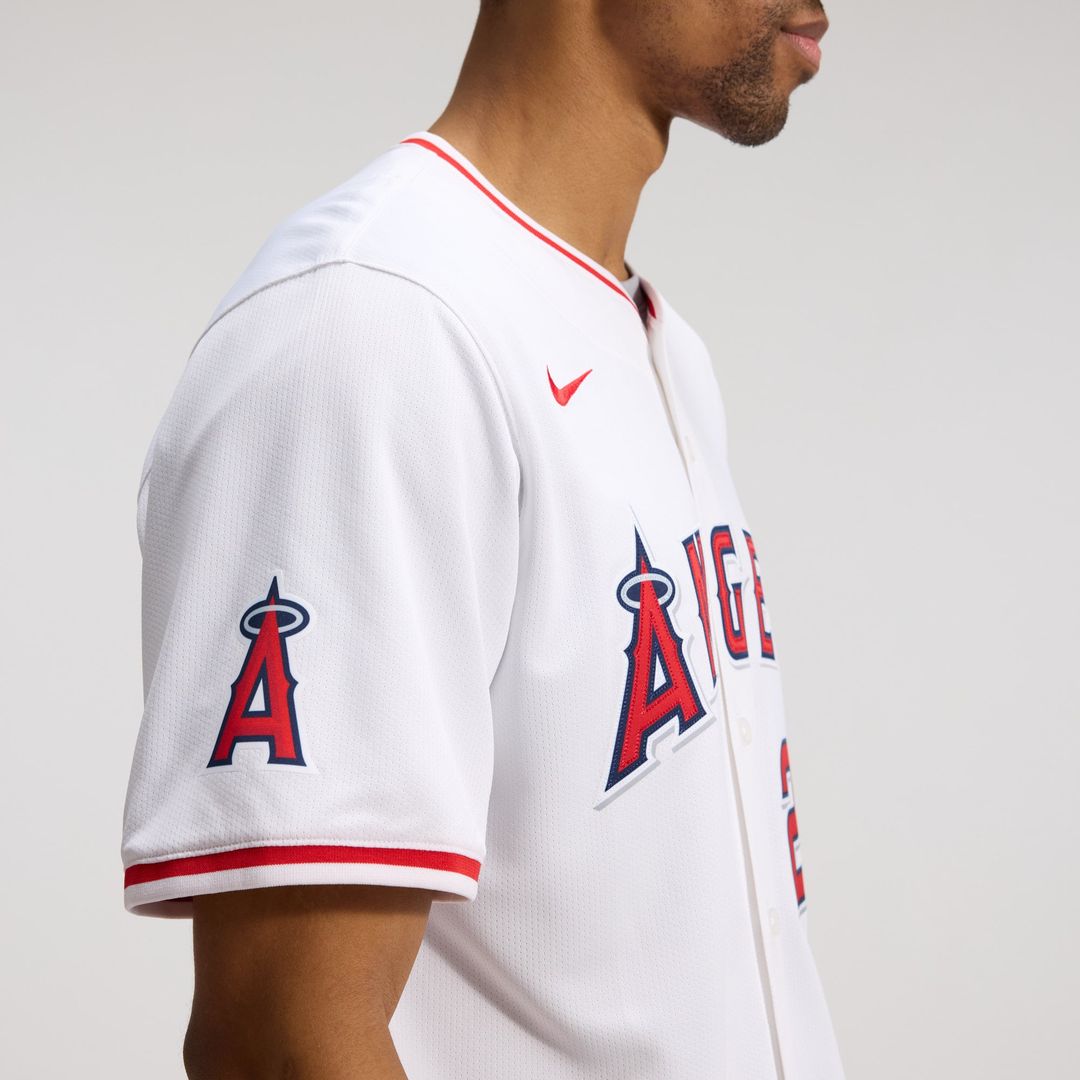 Los Angeles Angels Mike Trout Alternate Limited Jersey — Red