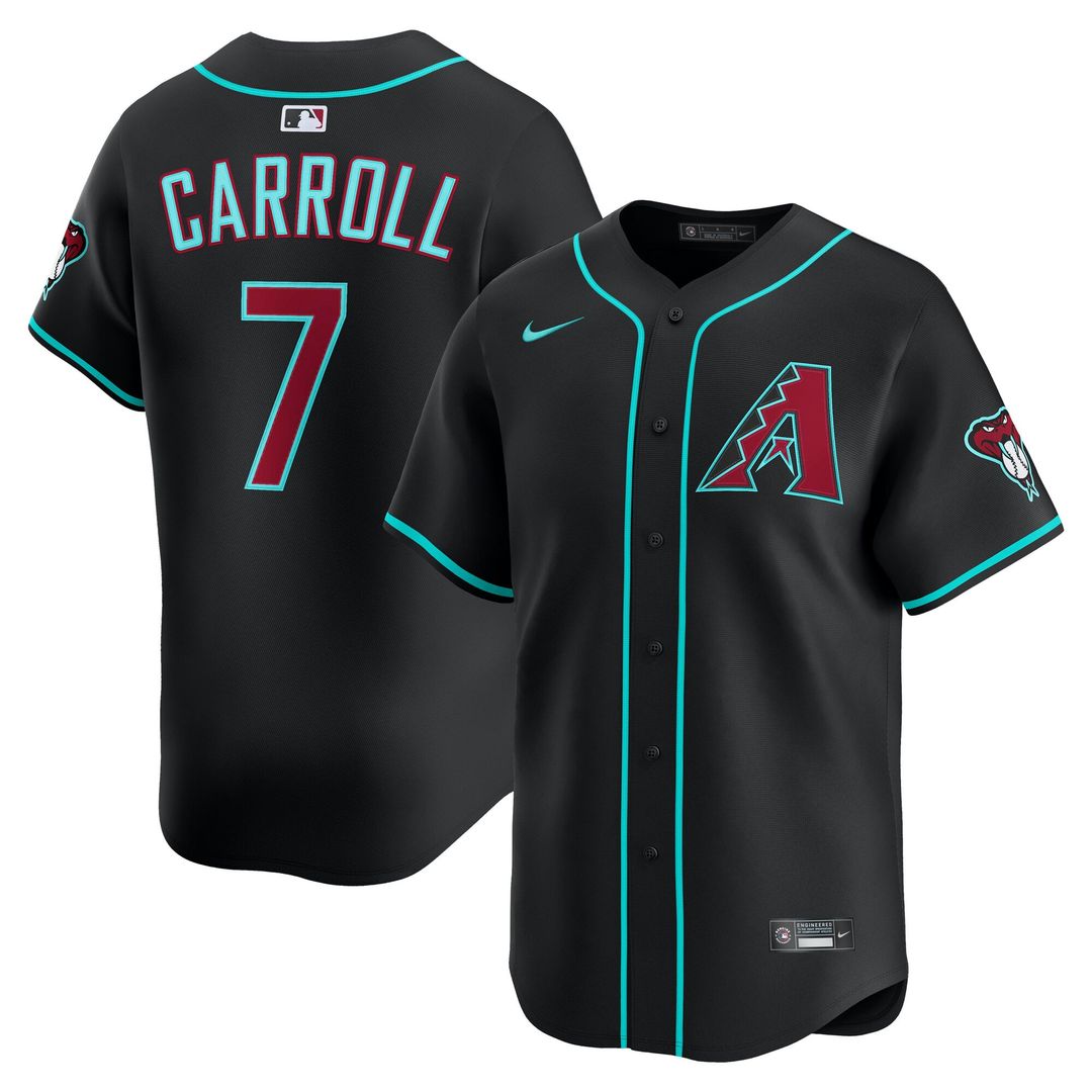 Arizona Diamondbacks Corbin Carroll Alternate Limited Jersey — Black