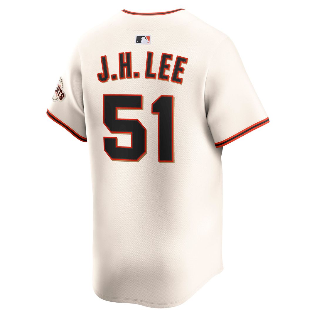 San Francisco Giants Jung Hoo Lee Alternate Limited Jersey — Black