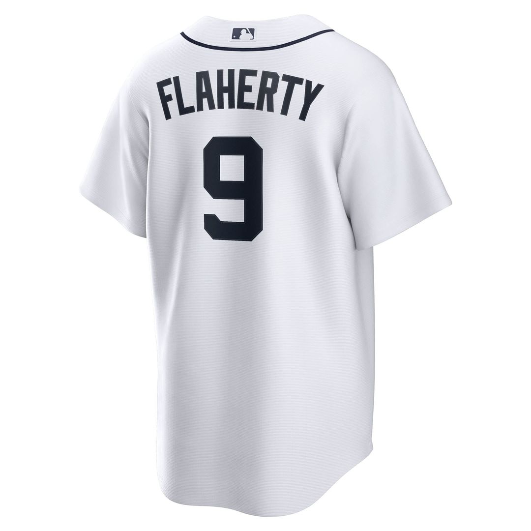 Detroit Tigers Jack Flaherty Home Replica Jersey — White