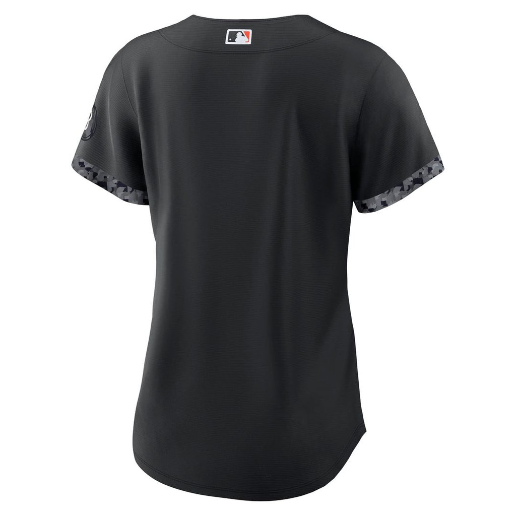 Baltimore Orioles Women's City Connect Replica Jersey — Black