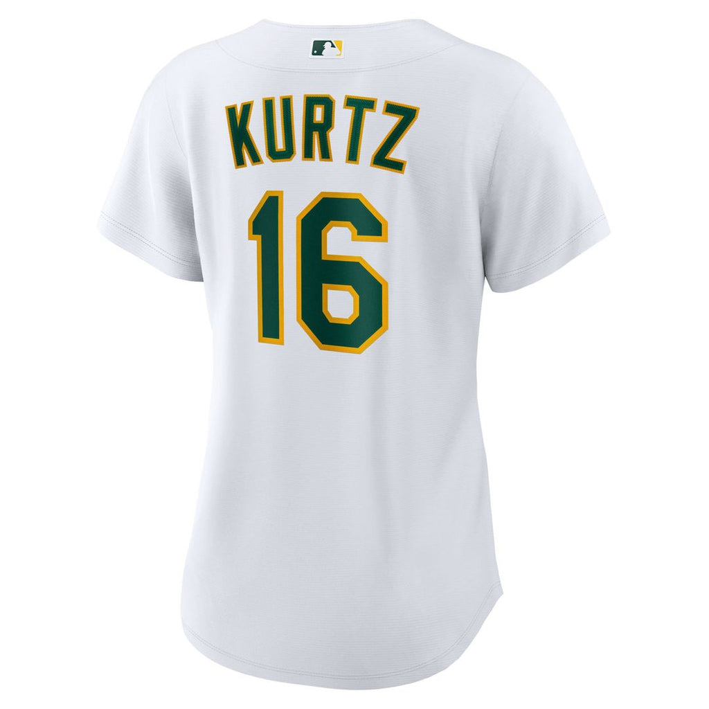 Athletics Nick Kurtz Women's Home Replica Jersey — White