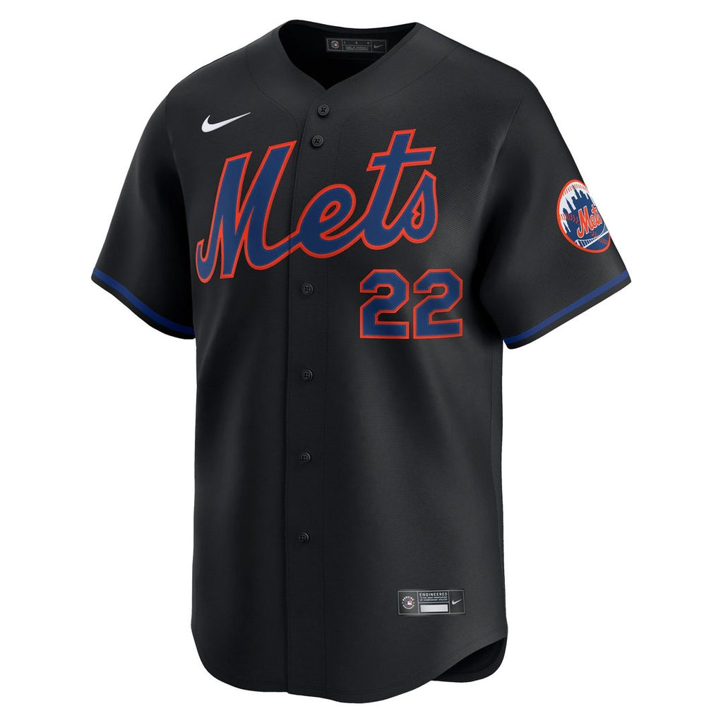 New York Mets Juan Soto Alternate Limited Jersey — Black