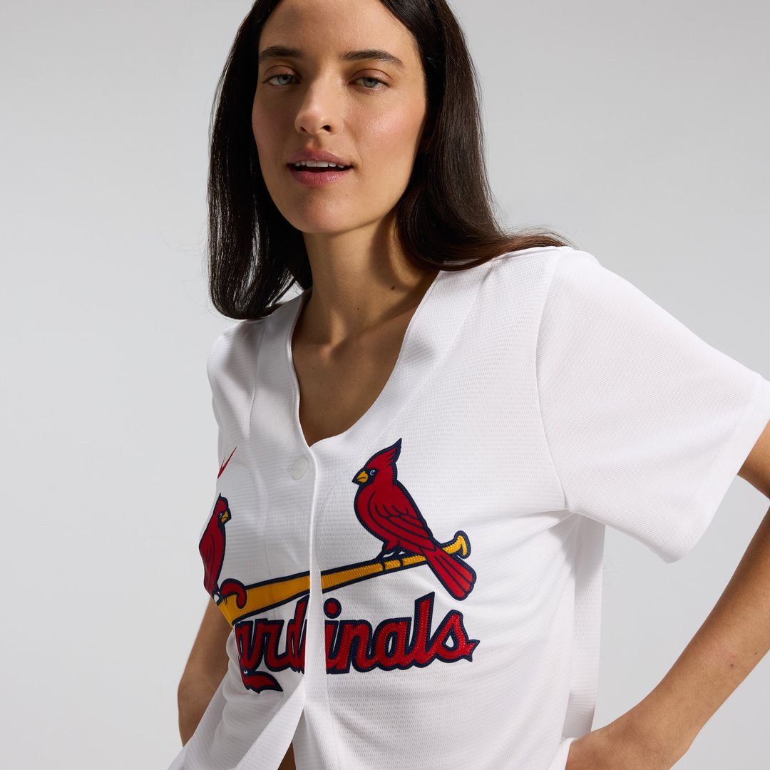 St. Louis Cardinals Women's Home Replica Team Jersey — White