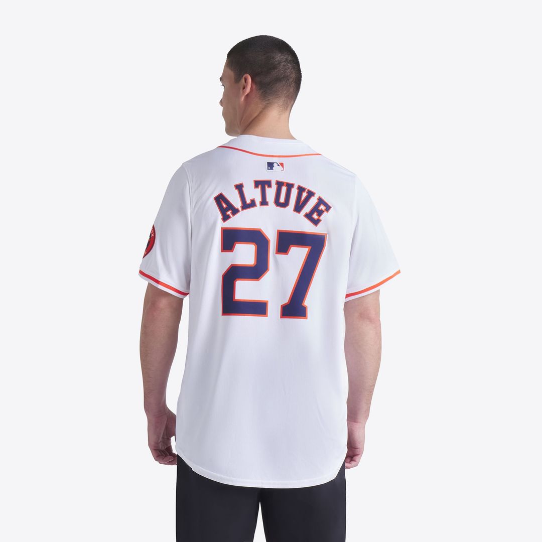 Houston Astros Jose Altuve Home Limited Jersey — White