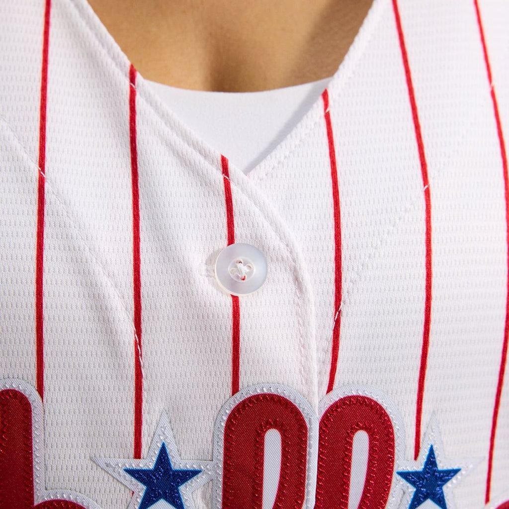 Philadelphia Phillies Women's Home Replica Team Jersey — White