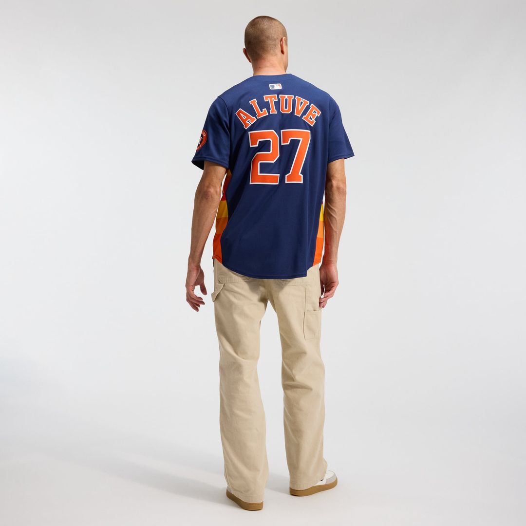 Houston Astros Jose Altuve Alternate Limited Jersey — Navy