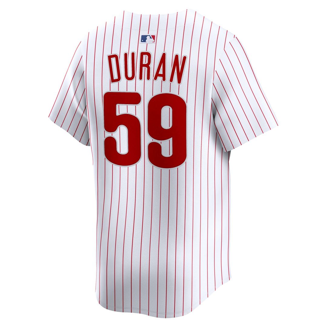 Philadelphia Phillies Jhoan Duran Home Limited Jersey — White