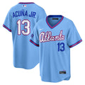 Atlanta Braves Ronald Acuña Jr. 2026 City Connect Stadium Jersey — Powder Blue
