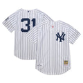 New York Yankees Ichiro Suzuki 2014 Cooperstown Authentic Throwback Jersey — White