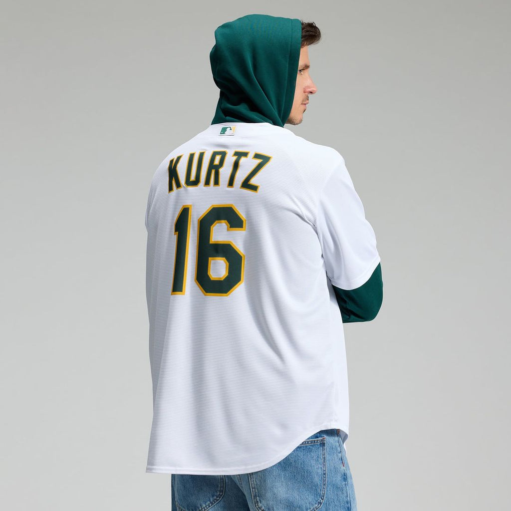 Athletics Nick Kurtz Home Replica Jersey — White