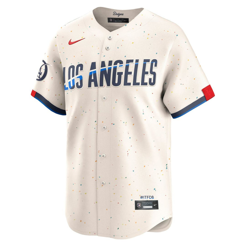 Los Angeles Dodgers City Connect Limited Jersey — Cream
